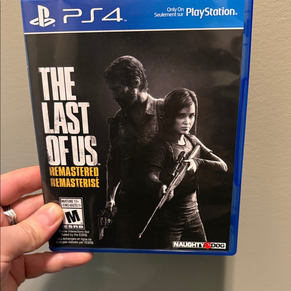 Sony PS4 The Last of Us Remastered - Blue Case